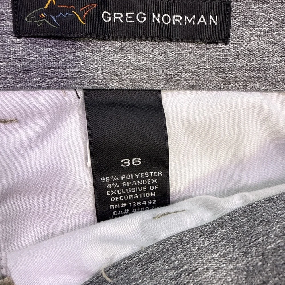 Greg Norman Men's  36 Stretch Golf Shorts  Performance Casual Tan